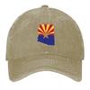 New Arizona State Flag Baseball Cap Golf Hat Genuine Trucker Hat Military Cap Unisex New In The Hat Women Unisexs
