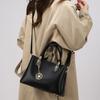 Lychee pattern handbag women's shoulder messenger bag