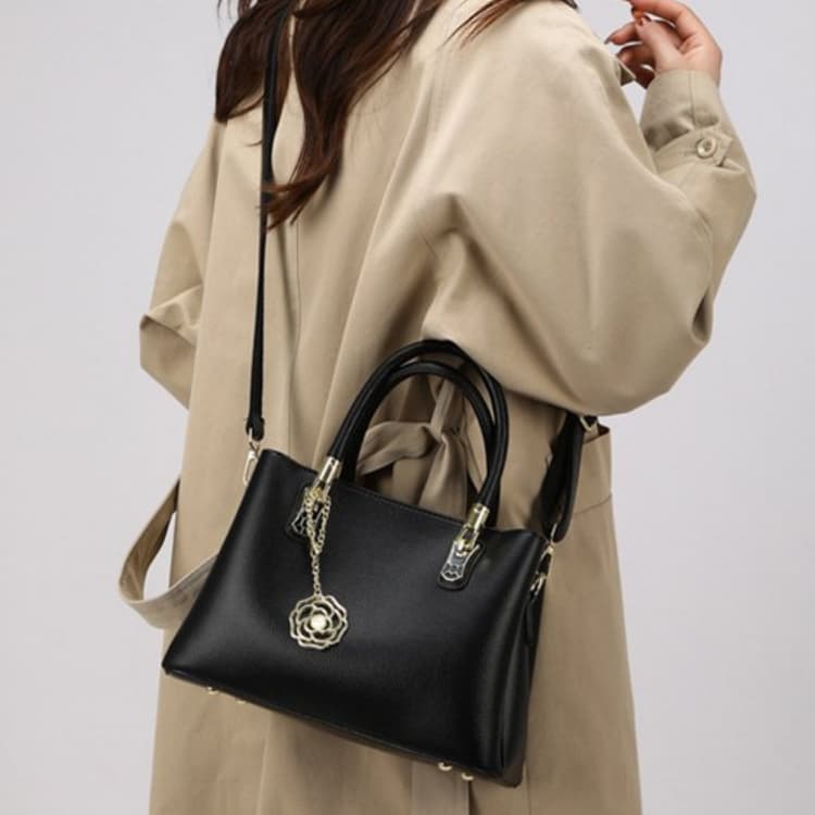 Lychee pattern handbag women's shoulder messenger bag