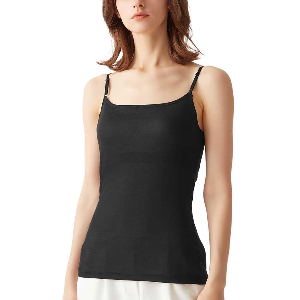 

Acedron Inner Cupped Inner 97 Black [Gunze] Shirt, Anti-Sweat, Anti-Breathable, Smooth, Sweat-Absorbent, Quick-Drying, Camisole, MC0057, Women s,