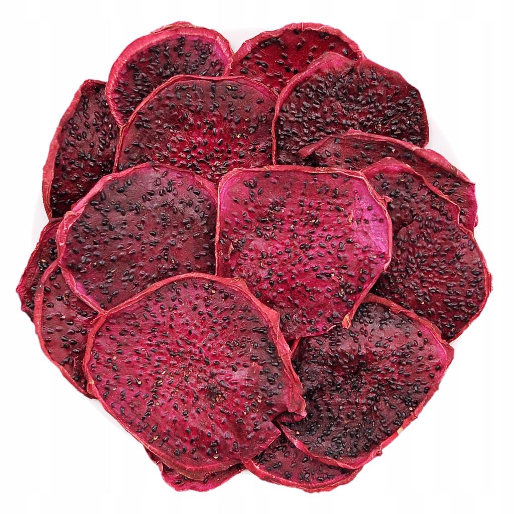Dračí ovoce Plátky Pitaja, Dragon Fruit - 500g