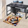 1PC Hamster, Wheat Extra Large Non Slip Floor carpet, Office, family, bedroom, Studio Large Area Rug Indoor Rugs, Vibrant Colors