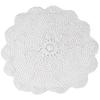 Brand New Doily Table Cloth Mat 40cm/15.74inch Flower Print