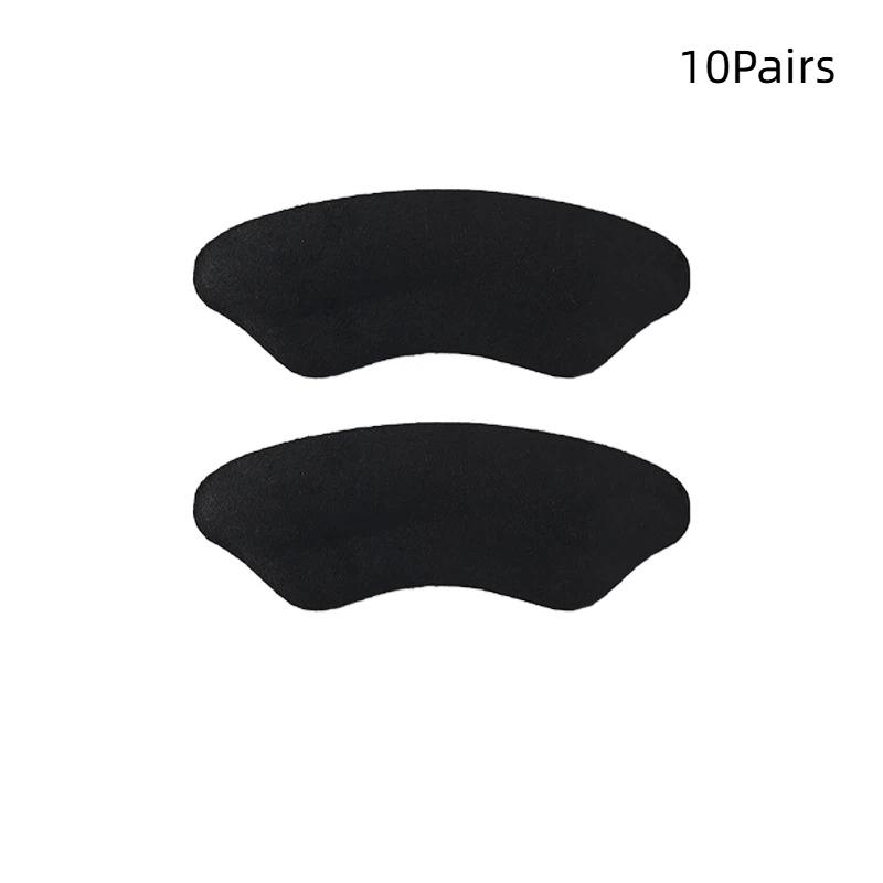 10Pair Self-Adhesive Heel Protectors Heel Inserts Heel Pads For Too Big Shoes Improve Shoe Fit And Comfort Prevent Heel Slippage