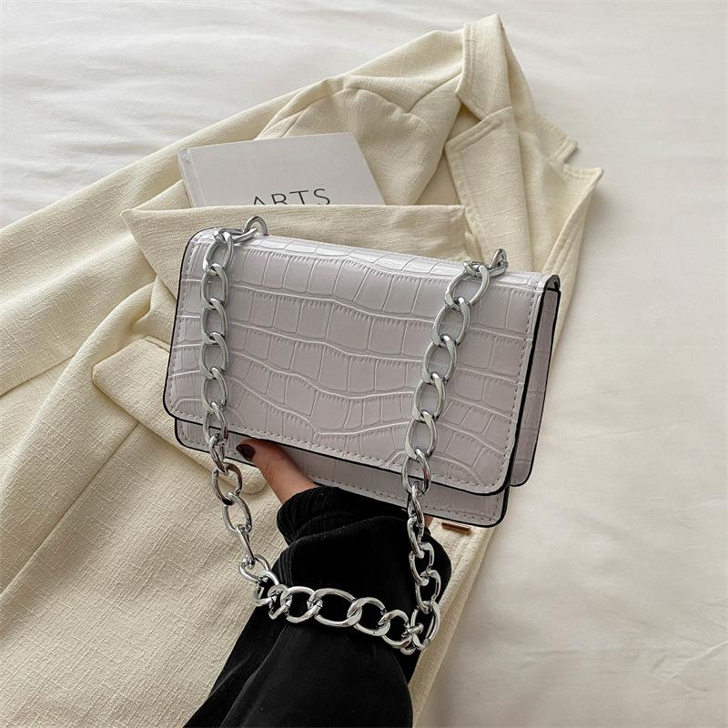 Stone Pattern Fashionable Bag for Women In Summer New Style This Year's Popular Simple Shoulder Bag for Commuting Underarms