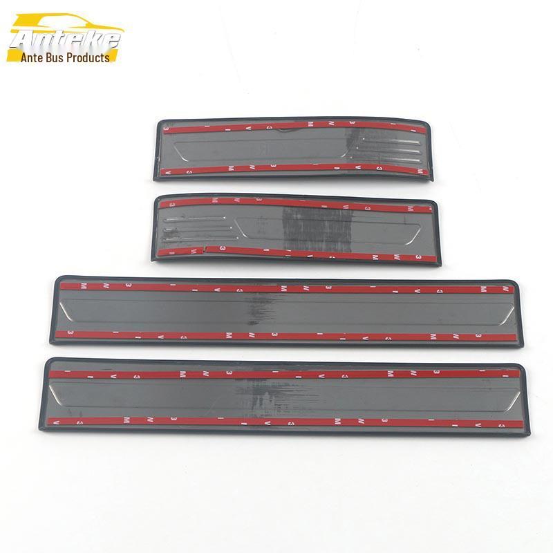 T55 Stainless Steel Sill Strip: Anti-Scratch Bumper Welcome Pedal Mod