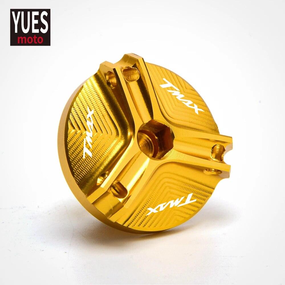 Příslušenství pro motocykly Víčko filtru motorového oleje Krytka šroubu vypouštěcí zátky pro T-MAX 500 TMAX 530 TMAX530 SX/DX TMAX 560 2017