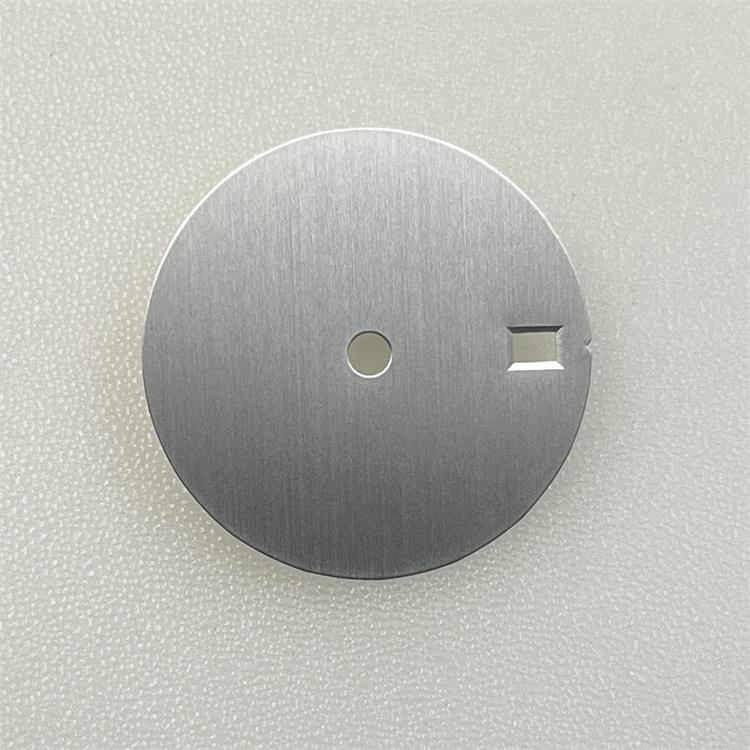 Pionowa tekstura 28,5 mm Pusta tarcza zegarka Tarcze zegarka dla mechanizmu NH35/ NH36/ NH34 Akcesoria DIY Brak/ Pojedynczy/ Podwójny kalendarz