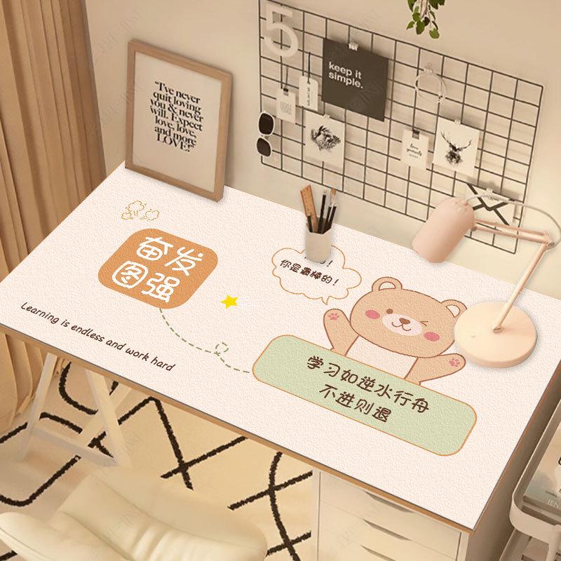 

2024 мультяшный ПВХ водонепроницаемый, антимасляный, грязеотталкивающий коврик для стола для учебы или офиса 60x100 cm