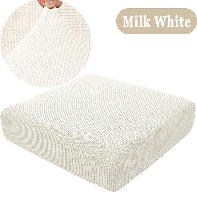 Capa de almofada elástica para assento de sofá, grossa, jacquard, capa de almofada secional, poltrona, anti-pata de gato, texturizada