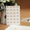 24 Pcs/Lot DIY Floral Print Corner Paper Stickers For Photo Albums Handwork Frame Decoration Scrapbooking Wholesale 8 Colors