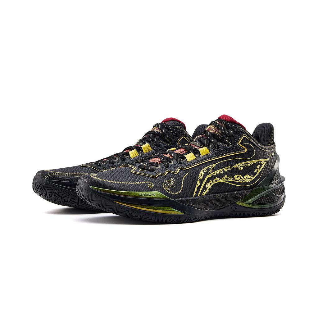 Li Ning Blade 6 Cushioning Slip Resistant Abrasion Resistant Breathable Low top All around Basketball Shoes Men's ABAV095-1