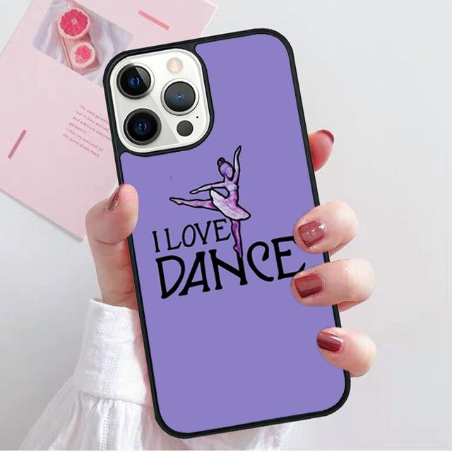 I Love Dance Coque Shell For iPhone 17 Air 15 16 14 13 12 Pro Max 11 Pro Max Plus Phone Case Cover