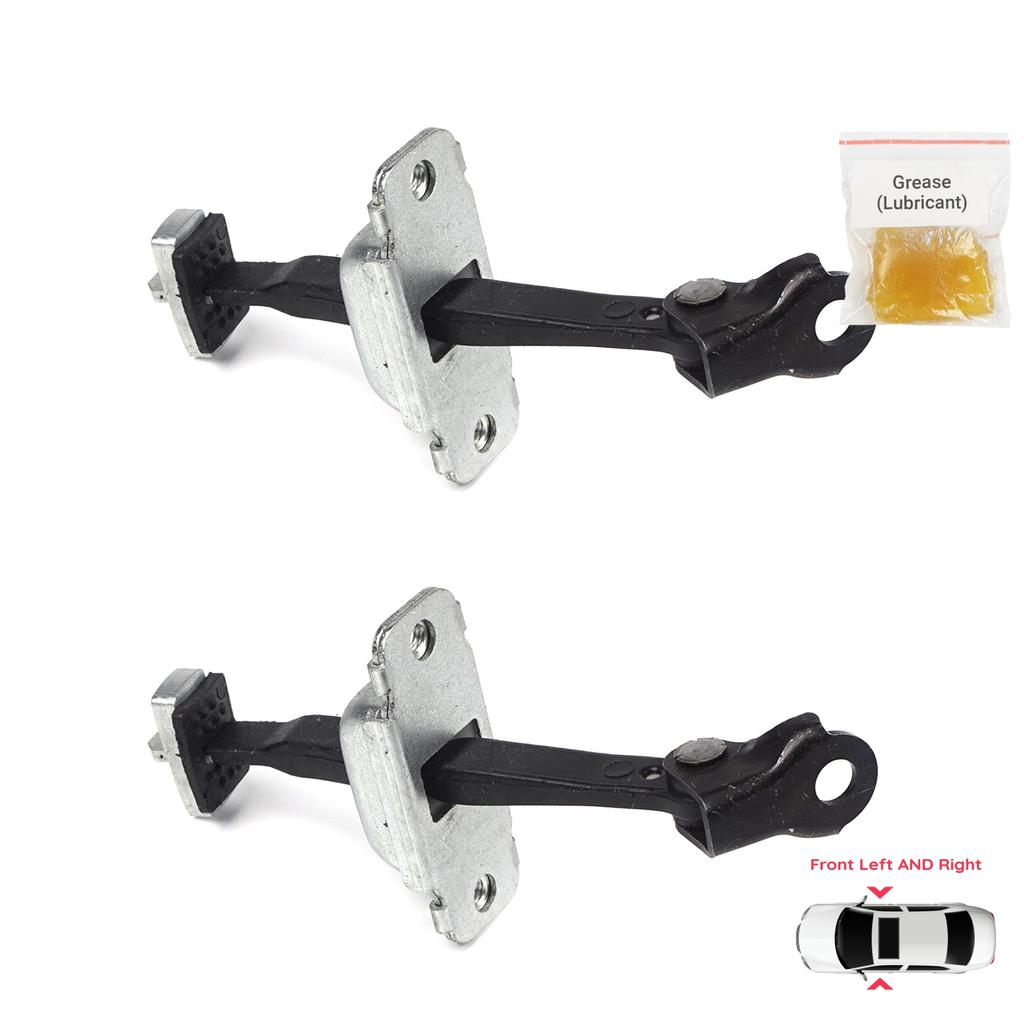 EDP788-1 2 Pieces Front Left AND Right Door Catch Hinge Brake Stop Check Strap Limiter for Hyundai I30 MK1 FD 2006-2012 4/5 Door 793802L000