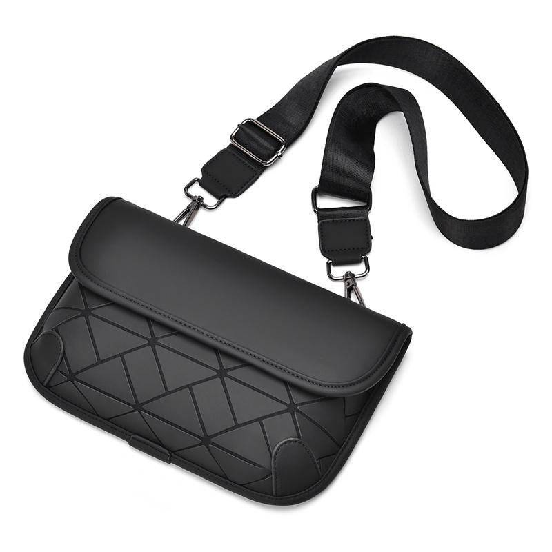 Plaid Brust Tasche Handy Tasche herren Umhängetasche Schulter Tasche