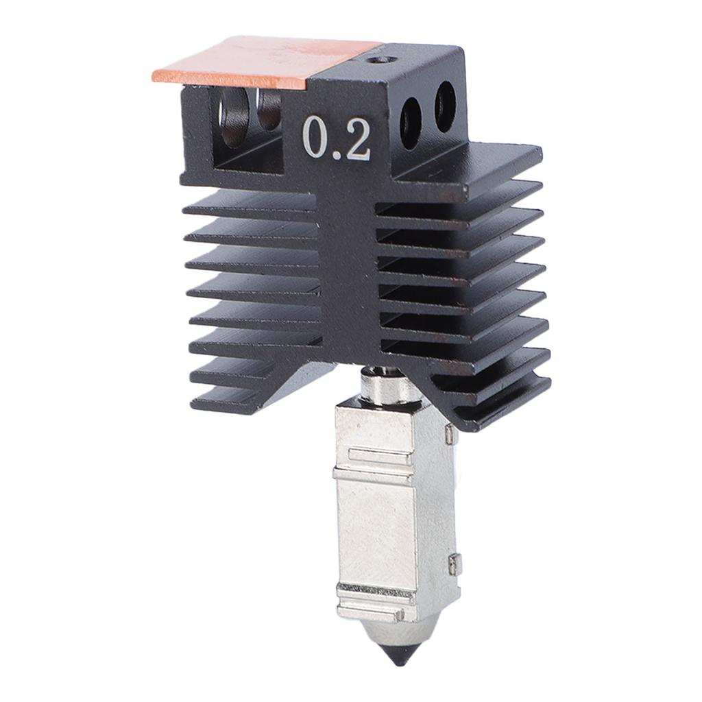 Hotend-Kit-Ersatz für Snapmaker U1 3D-Drucker 0,2 mm gehärtete Stahl-Düse 48 W Keramik-Heizblock Integriert