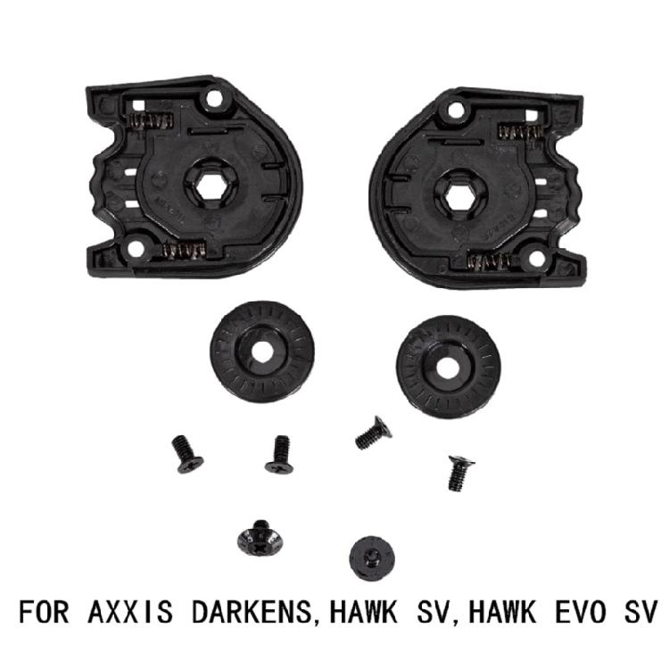 Grundplatte Schutz Kapsel Visierhalter für AXXIS DARKENS,HAWK Helm