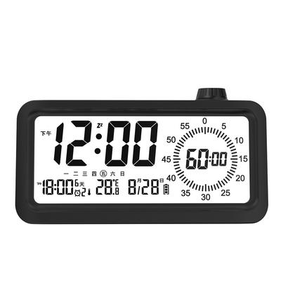 Digitální hodiny Visual Time Manager Multifunkční elektronický budík Tichý