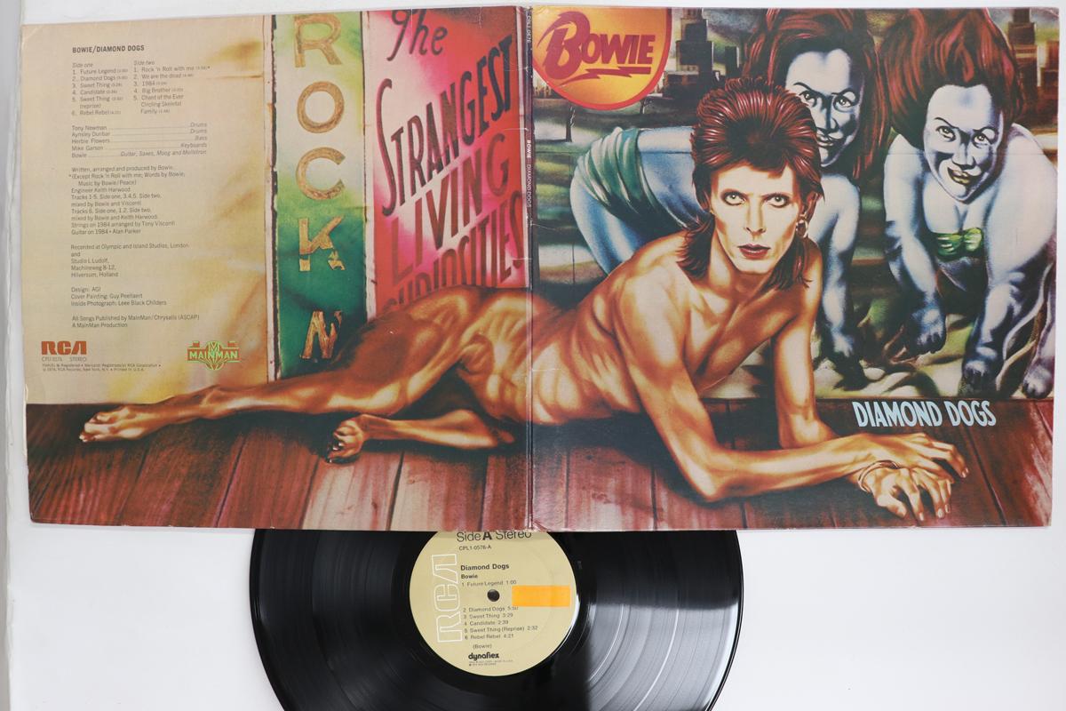 Виниловая пластинка DAVID BOWIE  Diamond Dogs CPL10576 RCA США Рок Б/у
