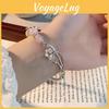 Butterfly Pink Delicate Bracelet Elegant Summer Fashionable Jewelry For Women