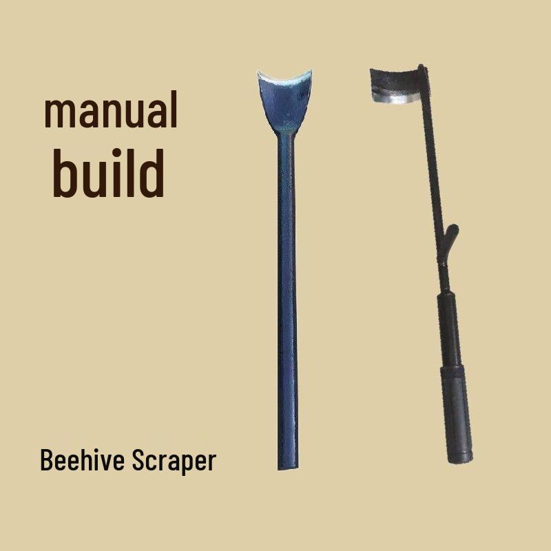 Conjunto de Raspadores de Colmeia de Aço de Alto Carbono | Pá Semicircular & Ferramenta em Forma de Arco