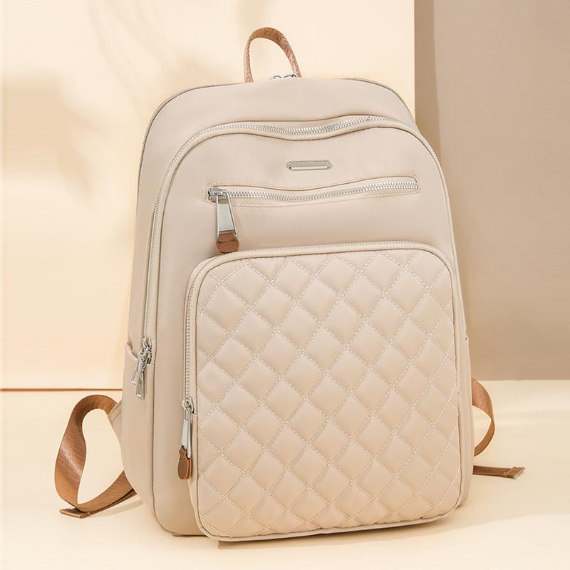 Women Backpack Rhomboid Bag Travel Backpack Student Large Capacity School Bag