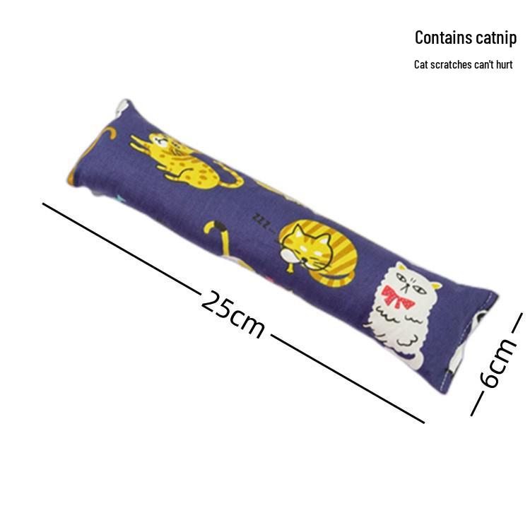 Creative Catnip Pillow: Teasing Cat Toy for Biting and Claw Grinding