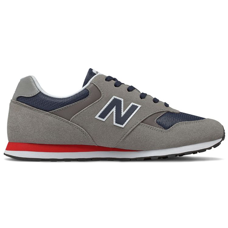 New Balance 393 Grau Marine Unisex Sneakers Rot ML393SH1
