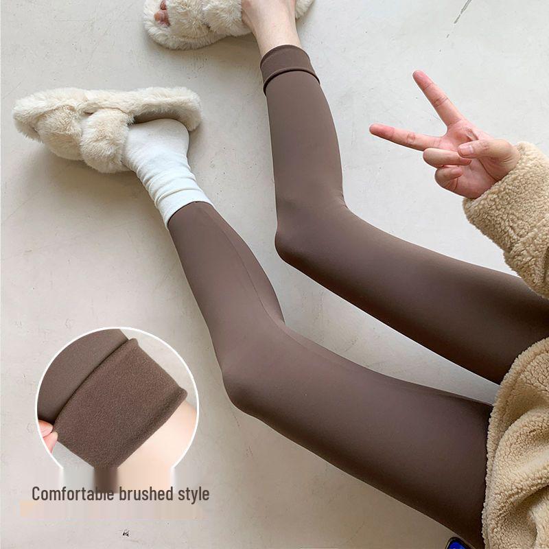 

Штани-акула Жіночі Легінси для йоги з високою посадкою та контролем живота - Стягуючі, на флісі, безшовні, Осінньо-зимовий верхній одяг. M (Recommended for 80-105 lbs)