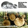6Pcs Durable Mini Circular Saw Blade Set for Precision HSS Cutting Water-Resistant Disc Ideal for Wood & Aluminum