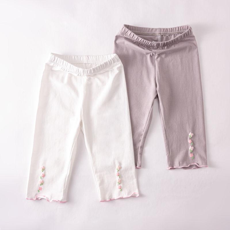 Girls' Leggings Summer Thin Design Children's Modal Cropped Shorts Shorts for Wearing Outside