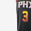 Jordan Spliced Logo Basketball Jersey Phoenix Suns 2022-2023 Season Chris Paul #3 Men Tops Black DO9540-010