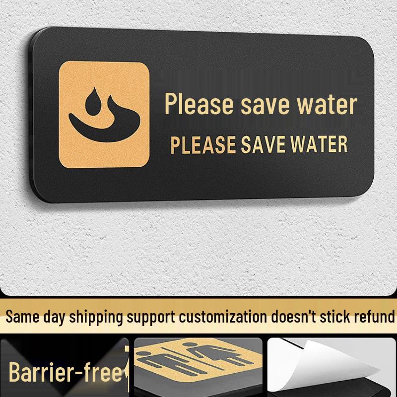 Men's & Women's Restroom Directional Signs for Public Toilets – Left & Right Arrows for Hotels & Offices