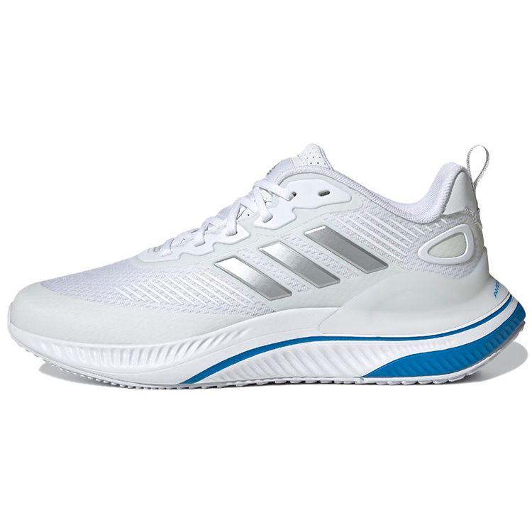 Adidas Alphamagma Fabric Mesh Retro Casual Non-Slip Breathable Lightweight Low-Top Training Shoes Unisex Sneakers White Blue Silver GV7918