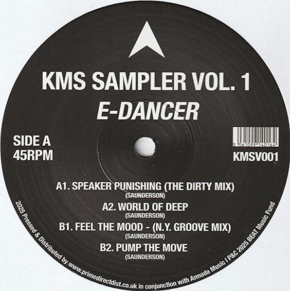 

LP Record E-DANCER - Kms Sampler Vol. 1 KMSV001 KMS 2025 UK Rock