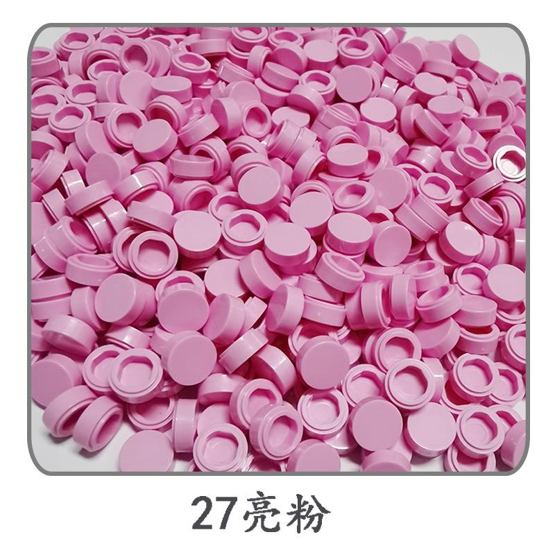 1000 stuks/partij Tegel 1x1 Rond 98138 Speciaal Blok Bouwsteen Kleine Deeltjes Stenen Onderdelen Compatibel met 98138 LOGO Speelgoed