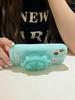 Cartoon Cute Luminous Turtle Kickstand Soft Silicone Case For iPhone 17 16 15 14 13 11 12 Pro Max Phone Cover With Holder