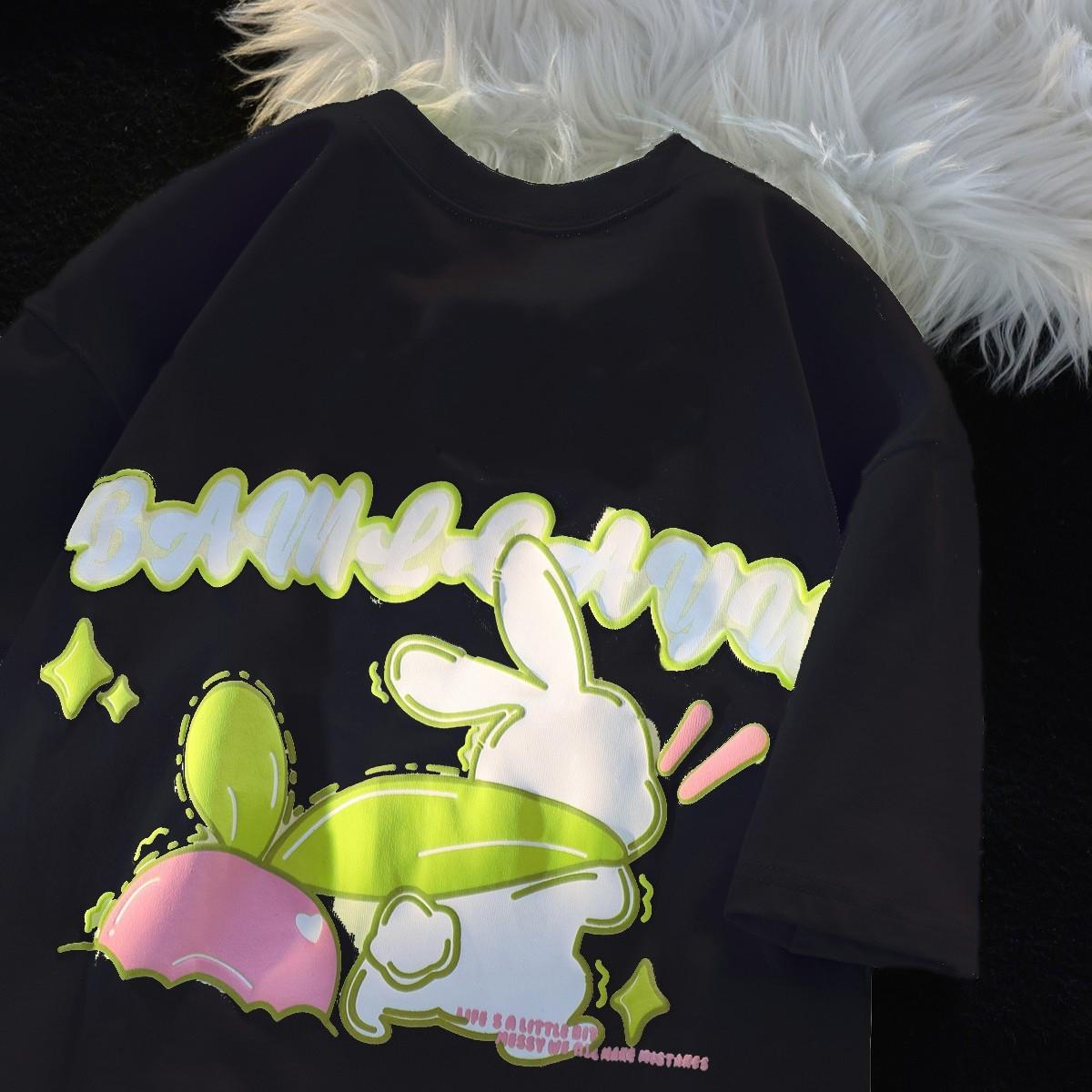 Хлопковая футболка с короткими рукавами — фото 13