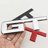 ISPN4 3D Metal Car Styling Logo GT Badge Rear Trunk Sticker Front Grille Emblem Decals For FORD Mustang GT Auto Accessories