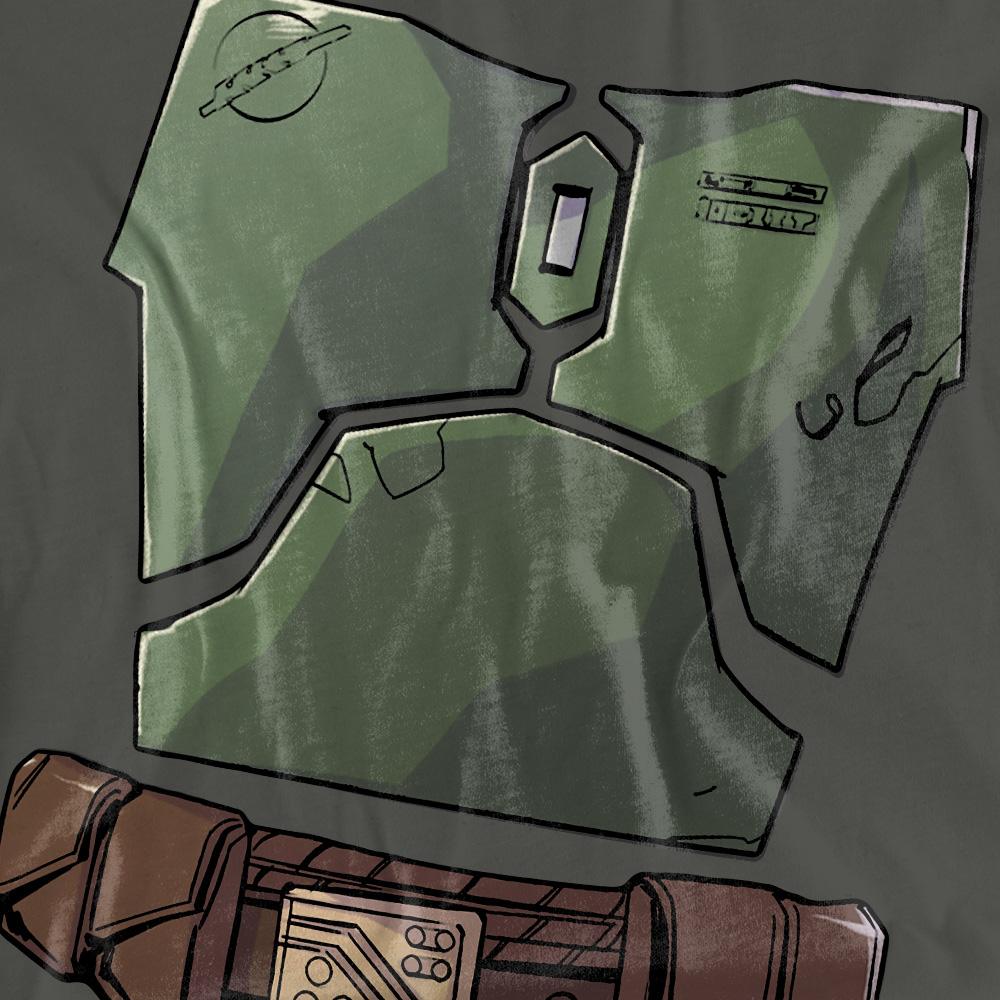 Star Wars Womens/Ladies Boba Fett Costume T-Shirt