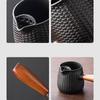 600ml Cast Iron Teapot Tea Kettle Charcoal Stove Tea Pot Carbon Kettle Roast Furnace Water Kettle Charcoal Stove Tea Pot
