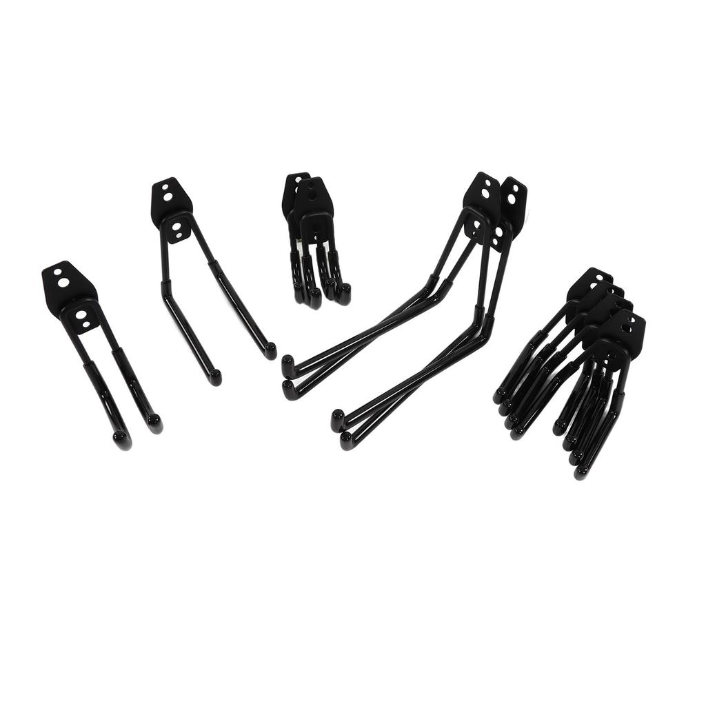 Garage Double Hooks Wall Mount Storage Utility Metal Hooks for Power Tools U and J Type
