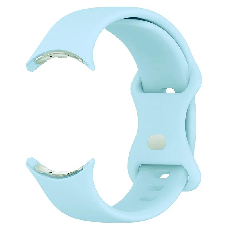 Silicone Band for Google Pixel 4 3 45 41mm Sport Breathable Replacement Wristband for Google Pixel 4 3 2 1 41mm Men Women Strap