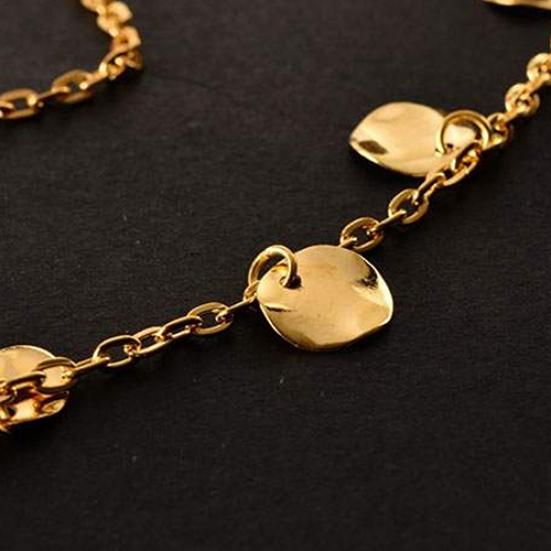 Women's Bohemian Circle Sequin Decor Multi-Layer Head Chain Head Piece Jewelry