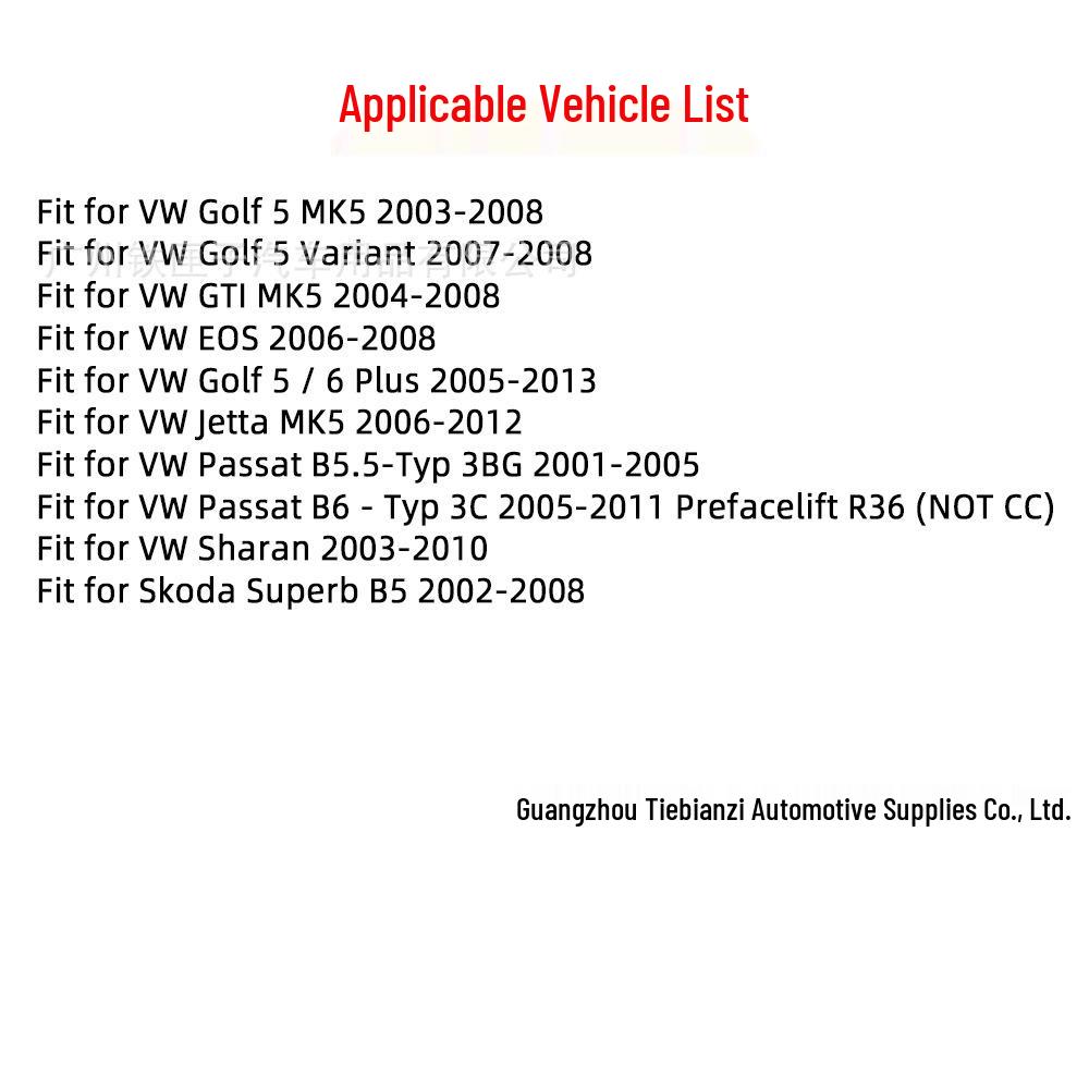 Volkswagen Golf MK5 Jetta Passat B5.5 B6 Rearview Mirror Turn Signal