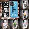 License New York Plate Number Soft Phone Case For Samsung Galaxy S22 S23 S24 S25 Edge S26 Ultra S20 FE S21 Plus + Fundas Coque G