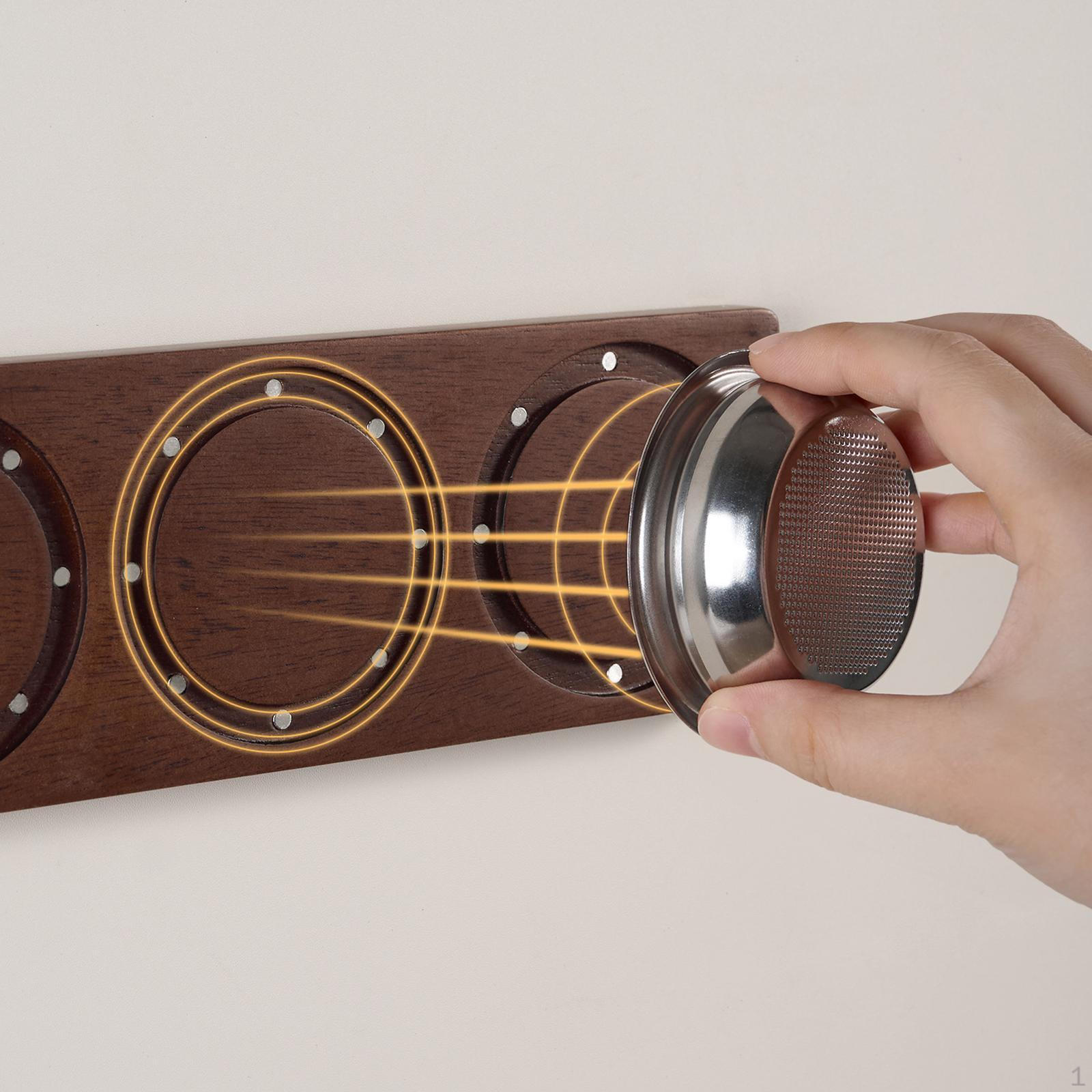 

Эспрессо Темпер Станция Кофе Подвесной Настенный Держатель Темпера 3 Hole