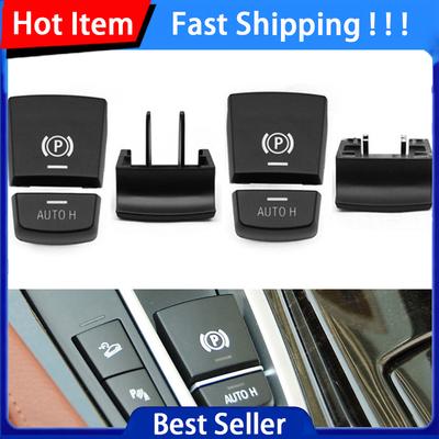 For BMW F01 F02 F07 F10 F12 F15 F16 F18 F25 F26 61319159997 Car Parking Brake Electronic Handbrake P Switch Button Auto H Cover