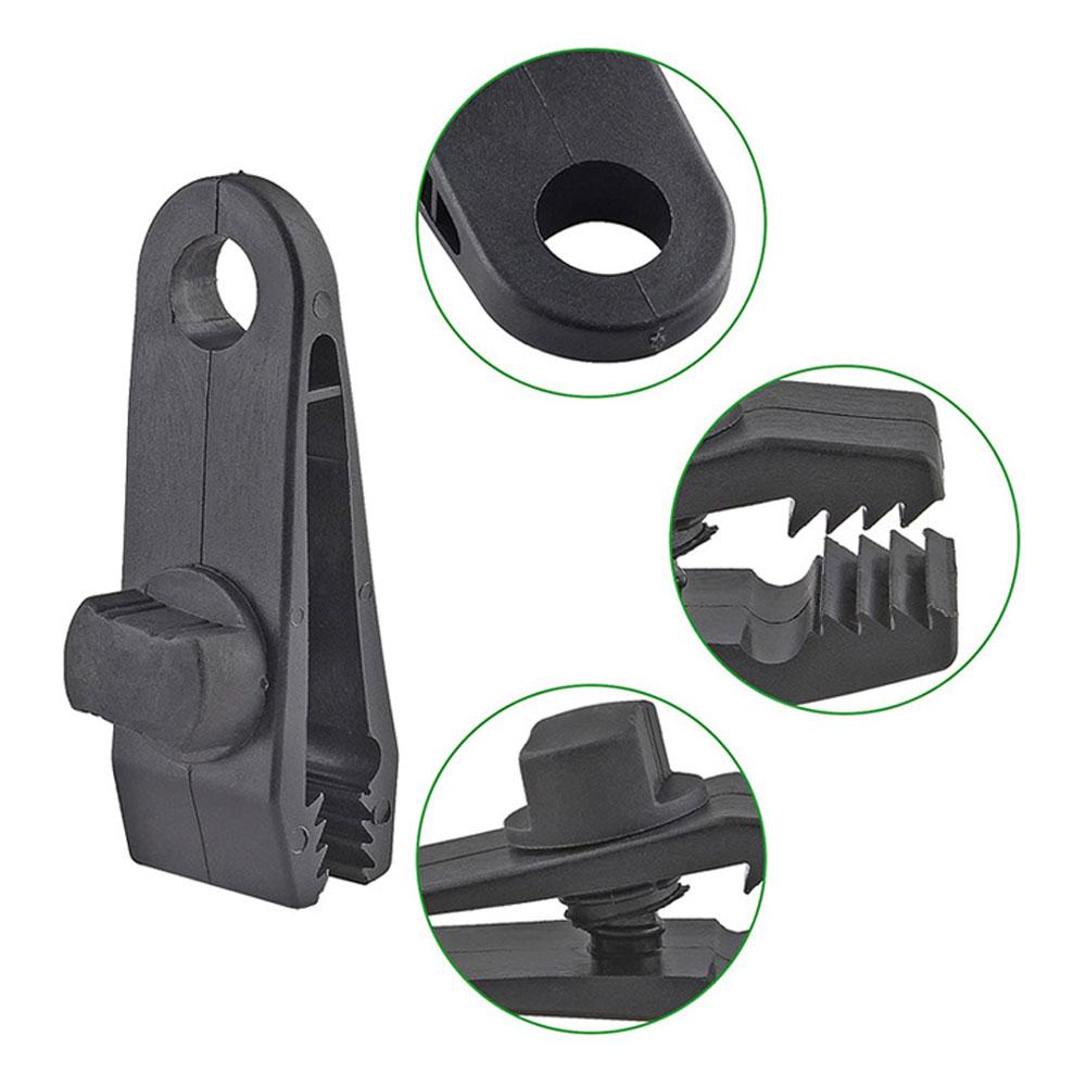 5Pcs Tarp Clips Hangers Thumb Screw Camping Tent Awning Canvas Clamps Lock Grip