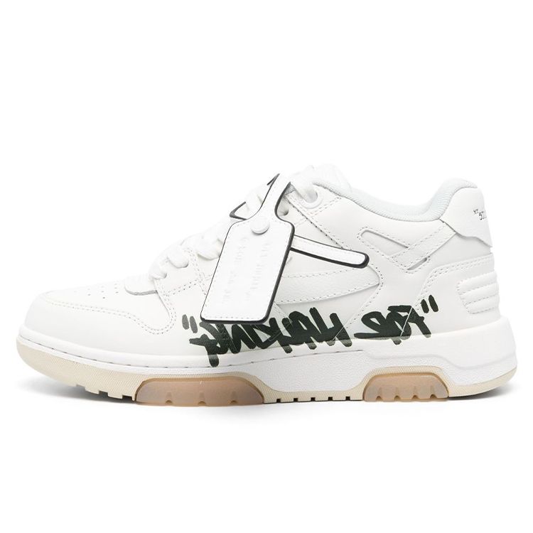 

Off-White Out of Office For Walking - White Black Men Sneakers OMIA189C99LEA0080110 41